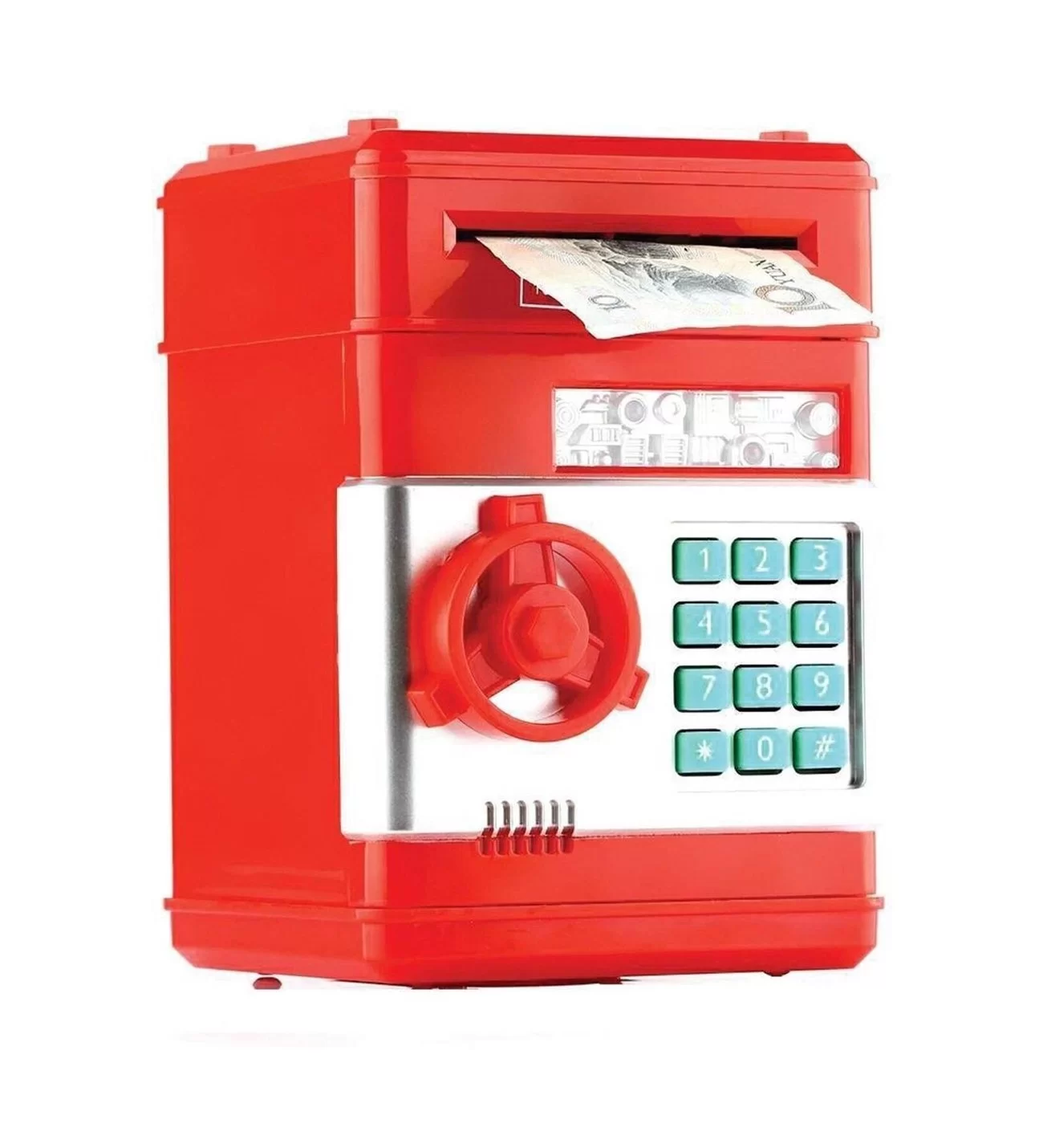 Şifreli Elektronik ATM Kumbara | 4 Renk | Pil Hediyeli